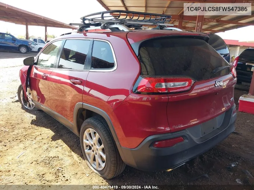 1C4PJLCS8FW547386 2015 Jeep Cherokee Latitude