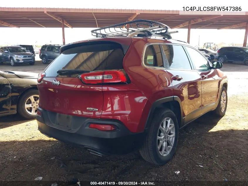 1C4PJLCS8FW547386 2015 Jeep Cherokee Latitude