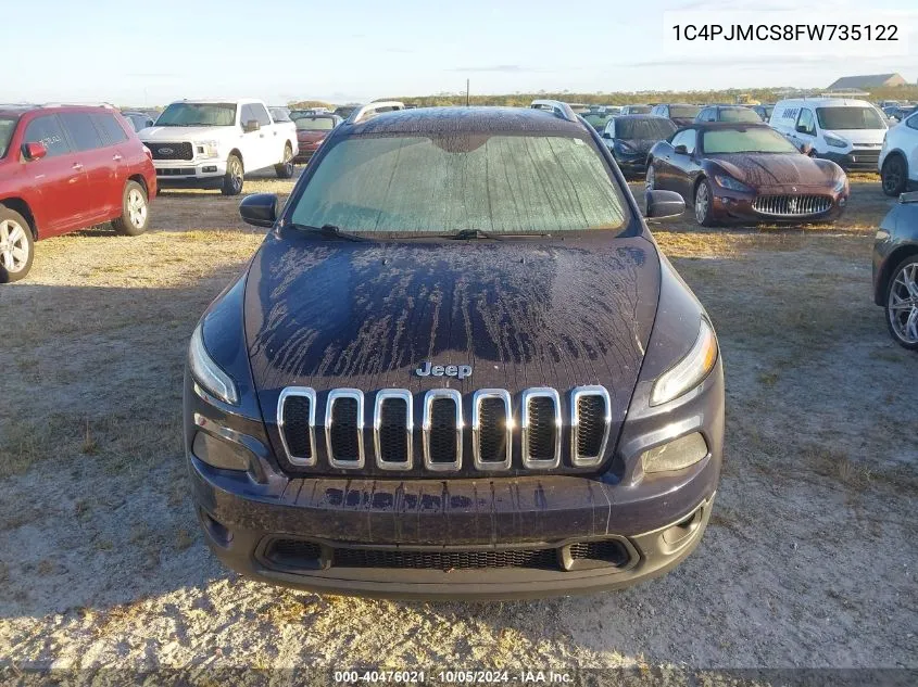 1C4PJMCS8FW735122 2015 Jeep Cherokee Latitude