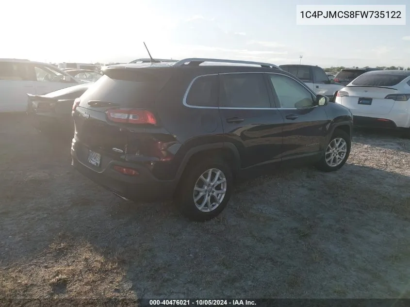 1C4PJMCS8FW735122 2015 Jeep Cherokee Latitude