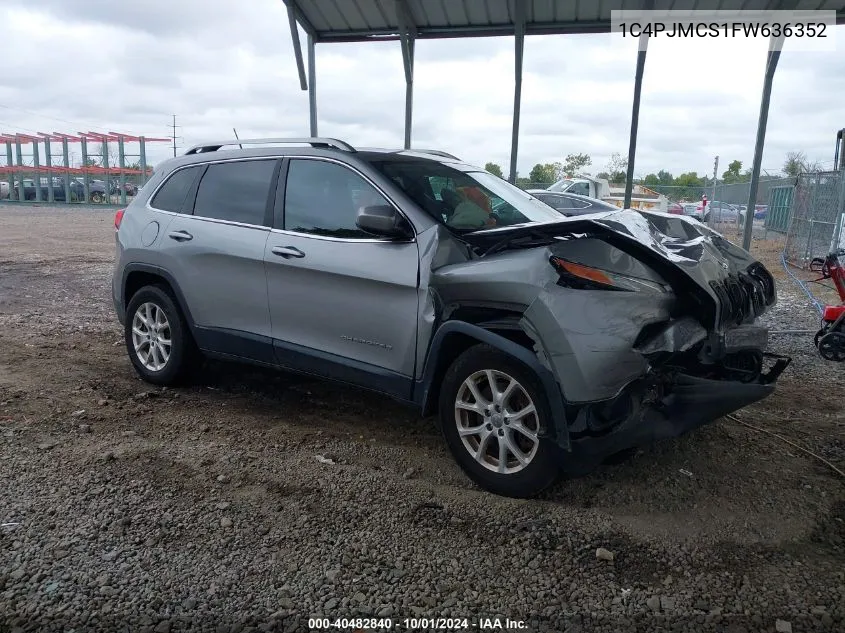 2015 Jeep Cherokee Latitude VIN: 1C4PJMCS1FW636352 Lot: 40482840