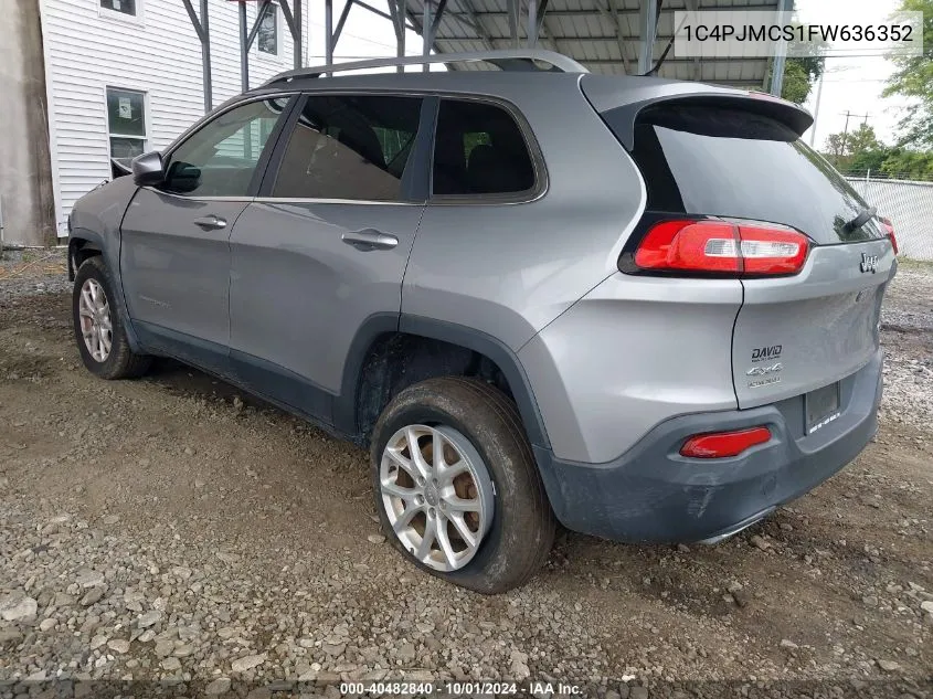 1C4PJMCS1FW636352 2015 Jeep Cherokee Latitude