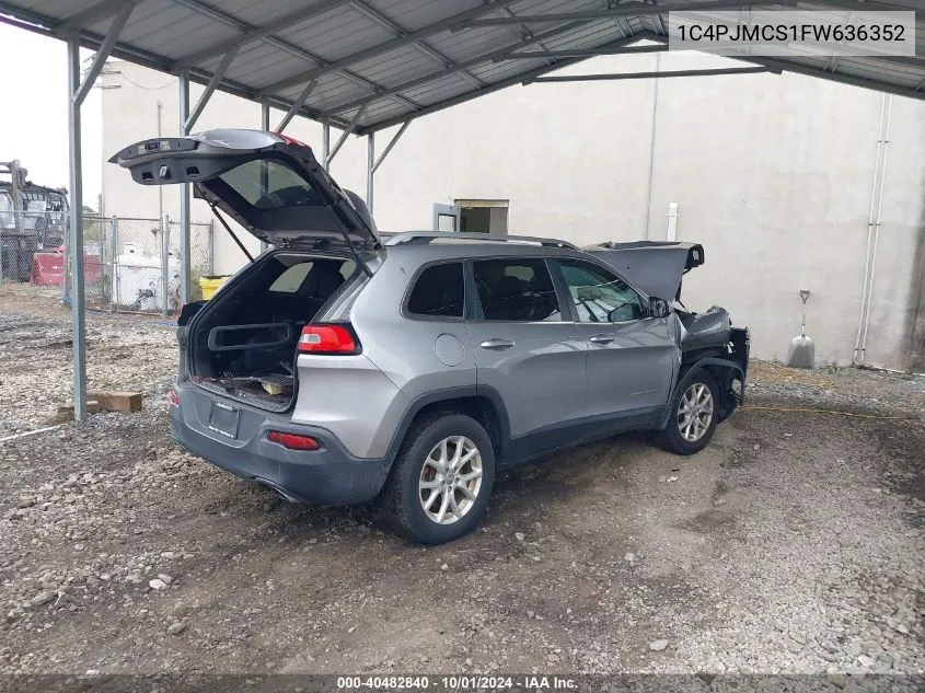 1C4PJMCS1FW636352 2015 Jeep Cherokee Latitude