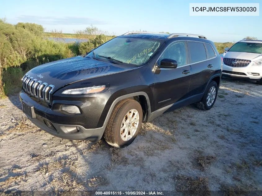 2015 Jeep Cherokee Latitude VIN: 1C4PJMCS8FW530030 Lot: 40515115