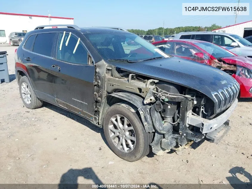 2015 Jeep Cherokee Latitude VIN: 1C4PJMCS2FW615638 Lot: 40518441