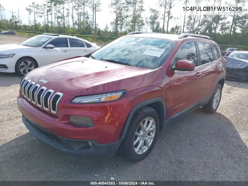 2015 Jeep Cherokee Latitude VIN: 1C4PJLCB1FW516299 Lot: 40543353