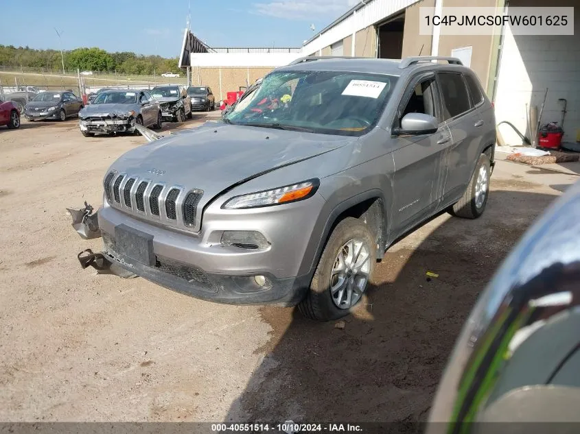 2015 Jeep Cherokee Latitude VIN: 1C4PJMCS0FW601625 Lot: 40551514