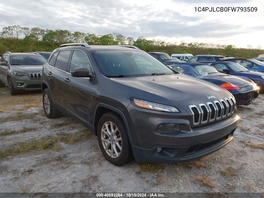 2015 Jeep Cherokee Latitude VIN: 1C4PJLCB0FW793509 Lot: 40593264