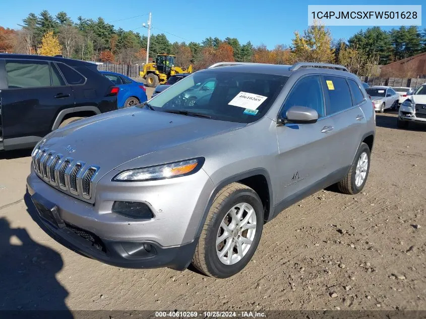 2015 Jeep Cherokee Latitude VIN: 1C4PJMCSXFW501628 Lot: 40610269