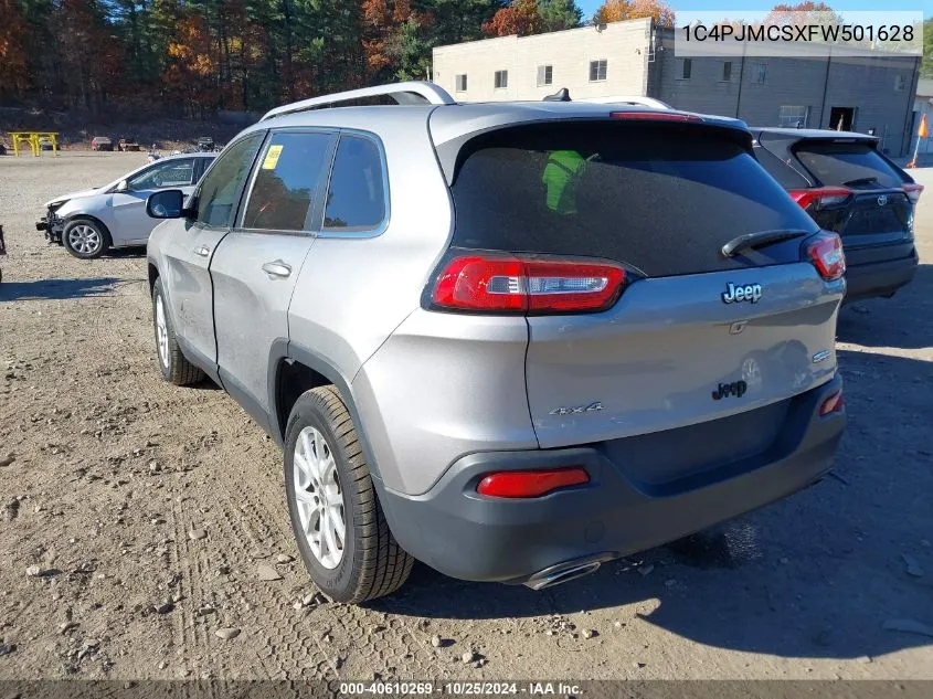 2015 Jeep Cherokee Latitude VIN: 1C4PJMCSXFW501628 Lot: 40610269