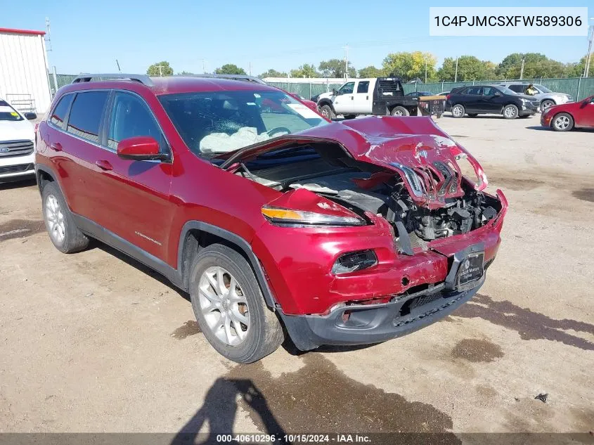 2015 Jeep Cherokee Latitude VIN: 1C4PJMCSXFW589306 Lot: 40610296