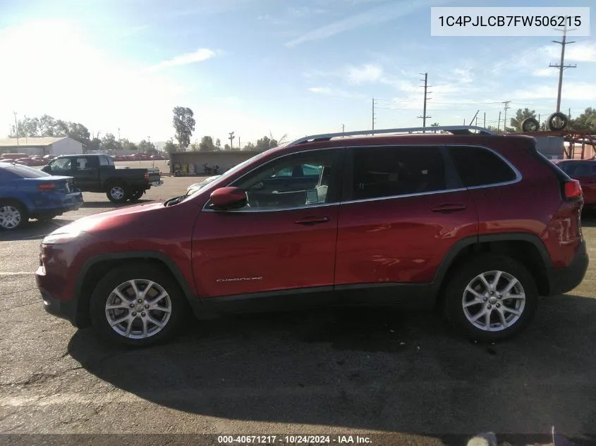 1C4PJLCB7FW506215 2015 Jeep Cherokee Latitude