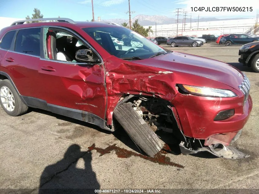 1C4PJLCB7FW506215 2015 Jeep Cherokee Latitude