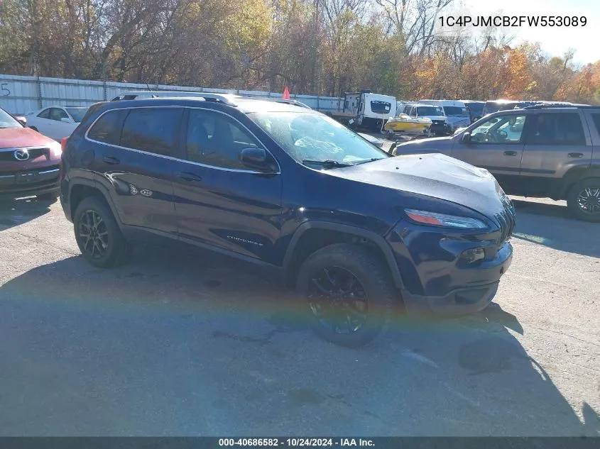 1C4PJMCB2FW553089 2015 Jeep Cherokee Latitude