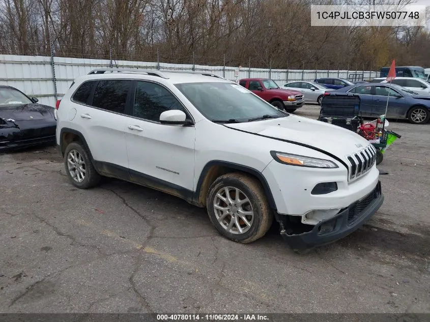 2015 Jeep Cherokee Latitude VIN: 1C4PJLCB3FW507748 Lot: 40780114