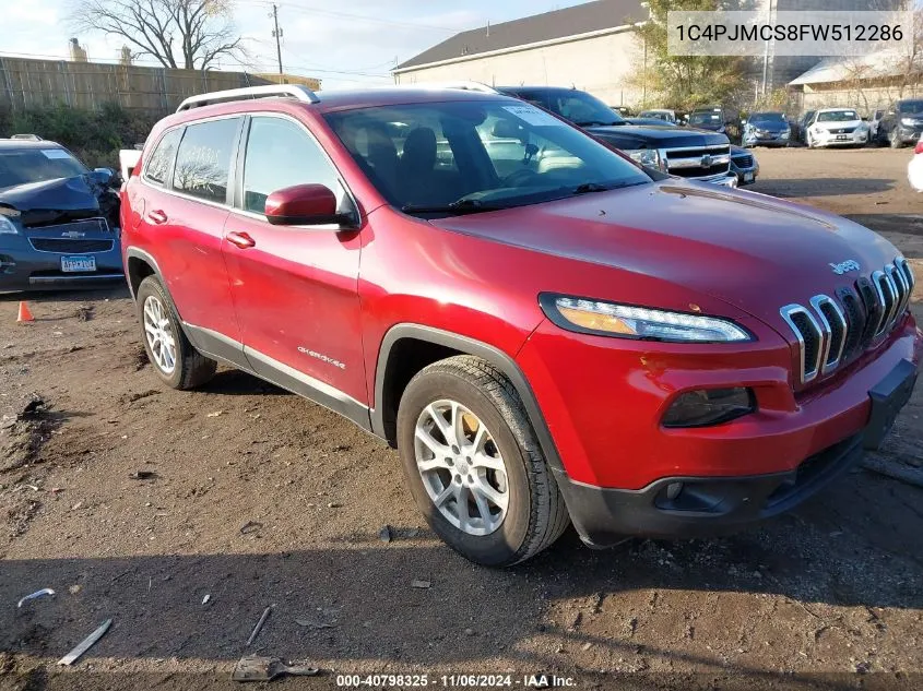 2015 Jeep Cherokee Latitude VIN: 1C4PJMCS8FW512286 Lot: 40798325