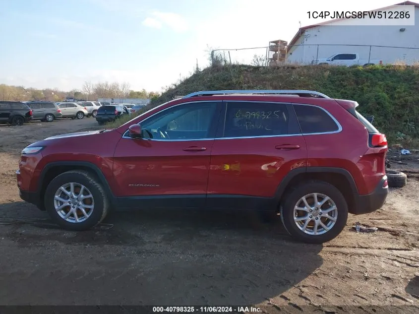 2015 Jeep Cherokee Latitude VIN: 1C4PJMCS8FW512286 Lot: 40798325