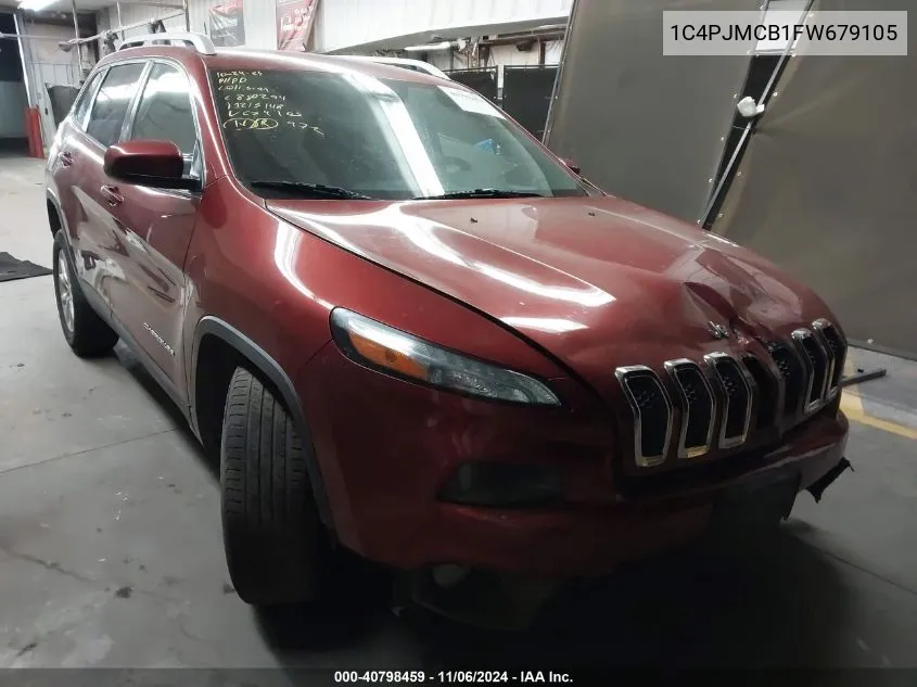 2015 Jeep Cherokee Latitude VIN: 1C4PJMCB1FW679105 Lot: 40798459