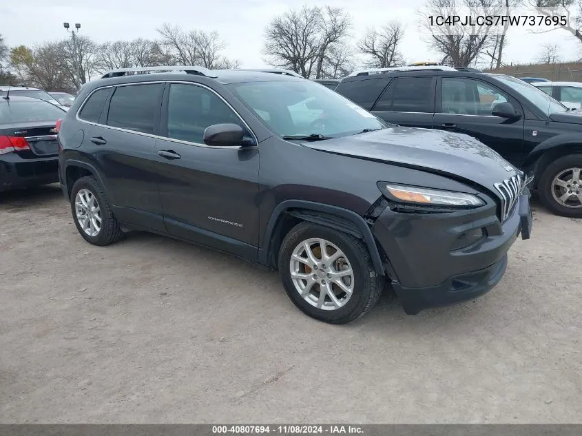 1C4PJLCS7FW737695 2015 Jeep Cherokee Latitude