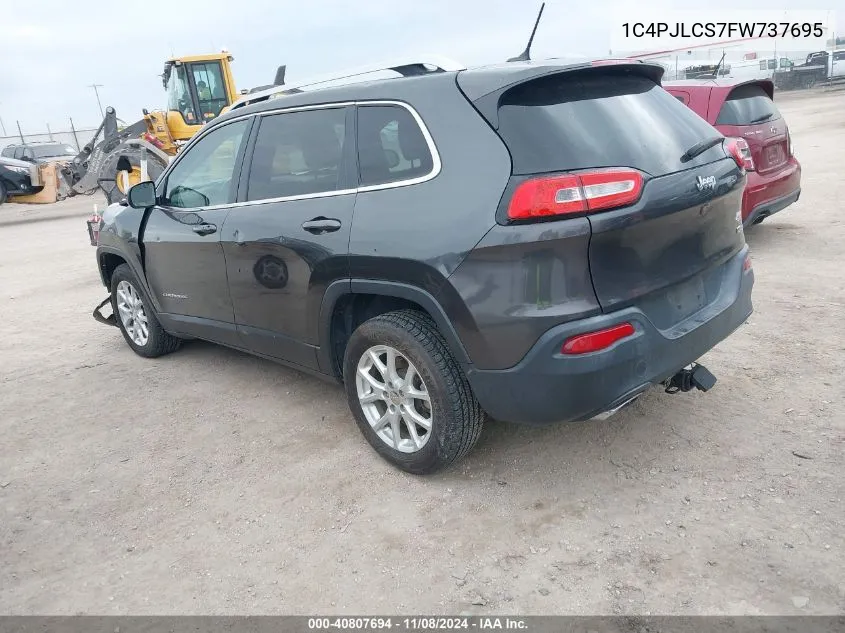 1C4PJLCS7FW737695 2015 Jeep Cherokee Latitude