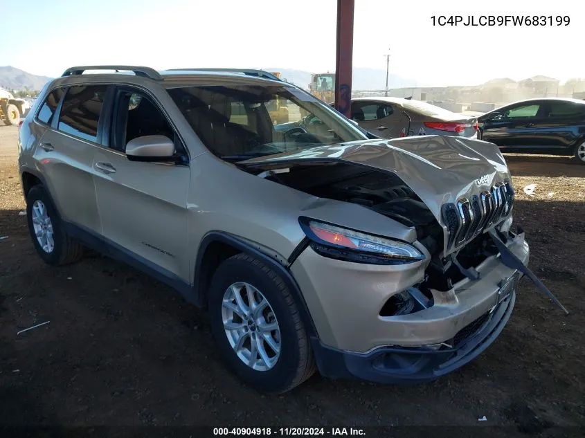 2015 Jeep Cherokee Latitude VIN: 1C4PJLCB9FW683199 Lot: 40904918