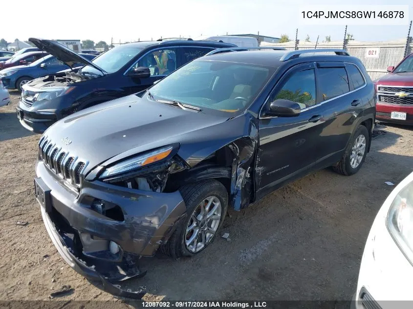 1C4PJMCS8GW146878 2016 Jeep Cherokee Latitude