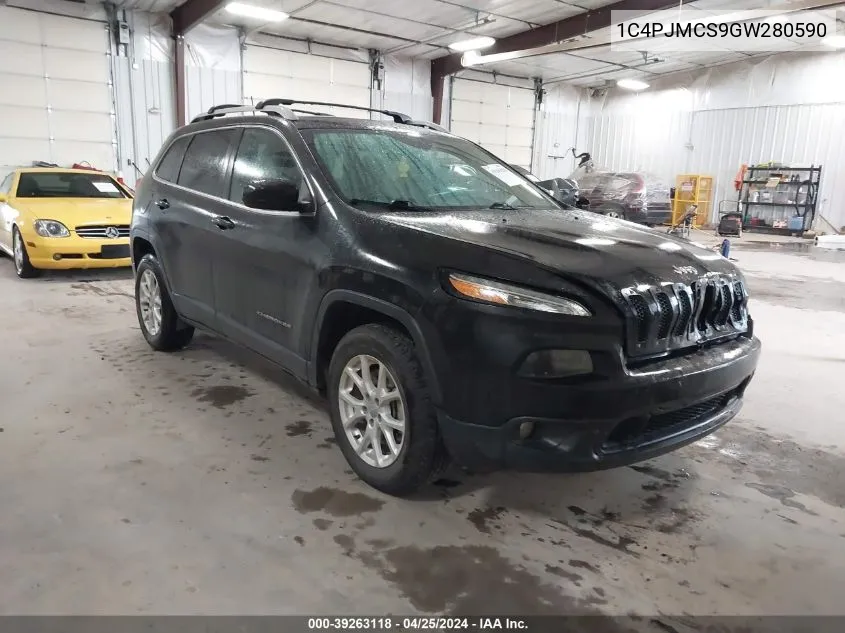 2016 Jeep Cherokee Latitude VIN: 1C4PJMCS9GW280590 Lot: 39263118