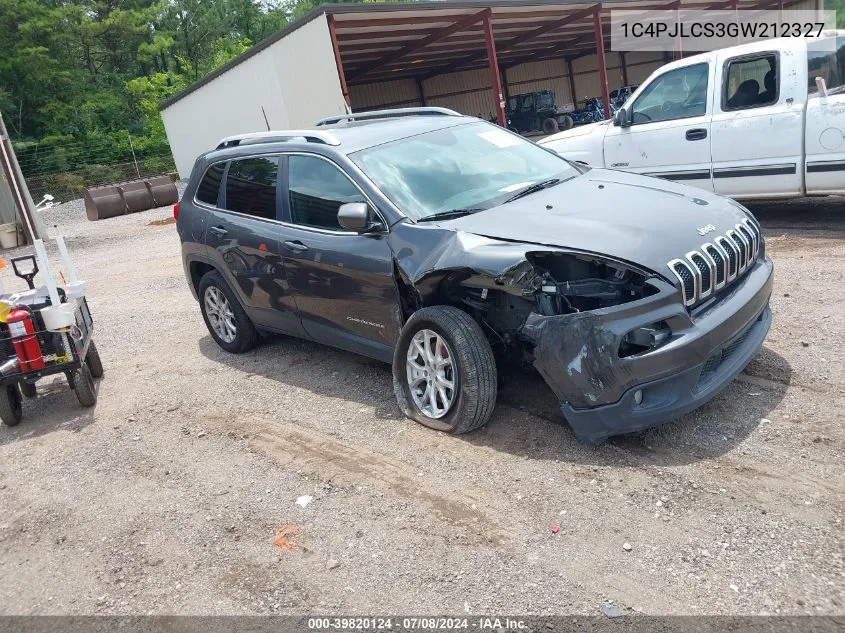 2016 Jeep Cherokee Latitude VIN: 1C4PJLCS3GW212327 Lot: 39820124