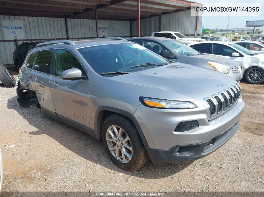 2016 Jeep Cherokee Latitude VIN: 1C4PJMCBXGW144095 Lot: 39847962