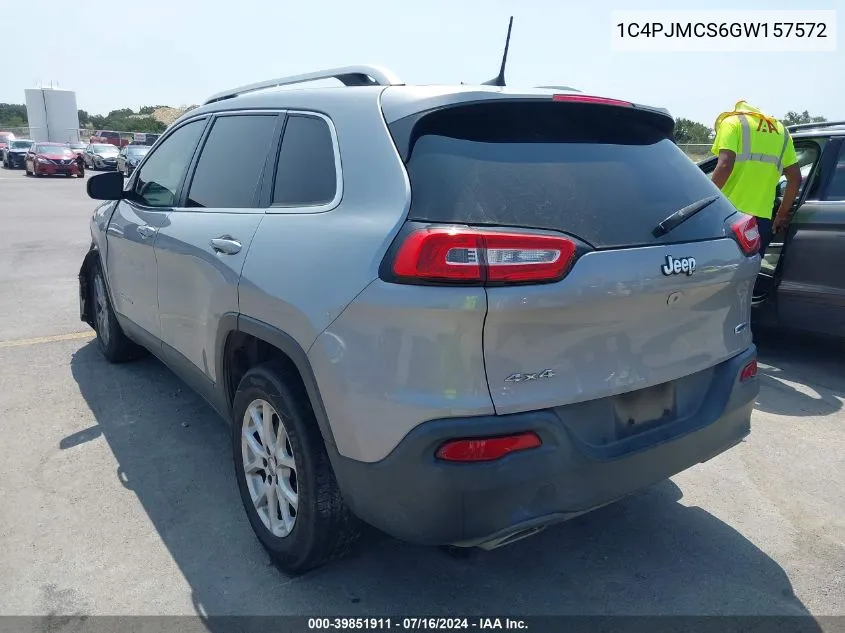 1C4PJMCS6GW157572 2016 Jeep Cherokee Latitude