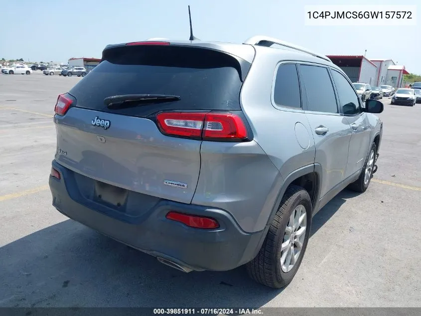 1C4PJMCS6GW157572 2016 Jeep Cherokee Latitude