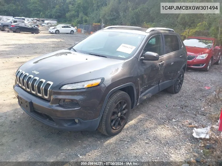 1C4PJMCBXGW301494 2016 Jeep Cherokee Latitude