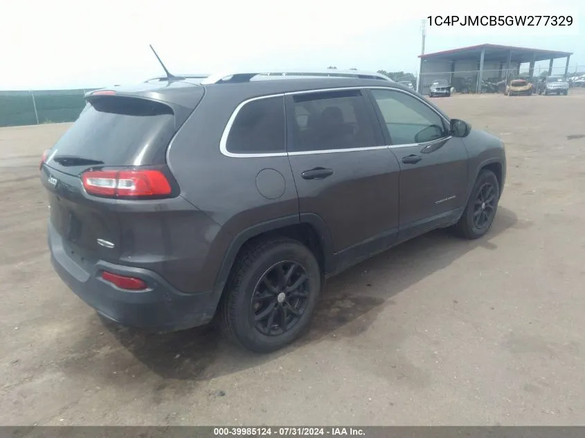 1C4PJMCB5GW277329 2016 Jeep Cherokee Latitude