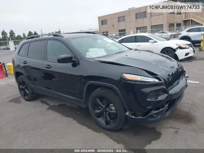 1C4PJMCS1GW174733 2016 Jeep Cherokee Altitude