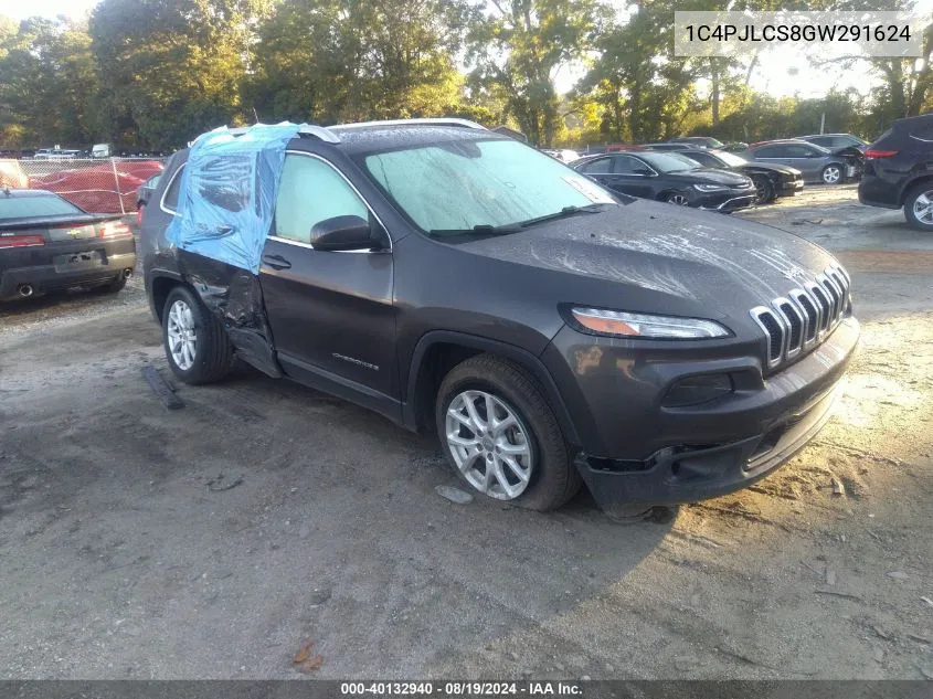 2016 Jeep Cherokee Latitude VIN: 1C4PJLCS8GW291624 Lot: 40132940