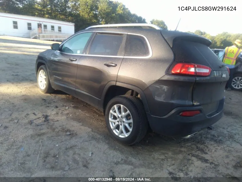 2016 Jeep Cherokee Latitude VIN: 1C4PJLCS8GW291624 Lot: 40132940