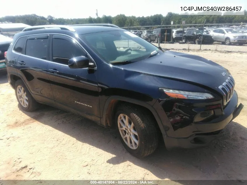 2016 Jeep Cherokee Latitude VIN: 1C4PJMCS4GW286457 Lot: 40147804