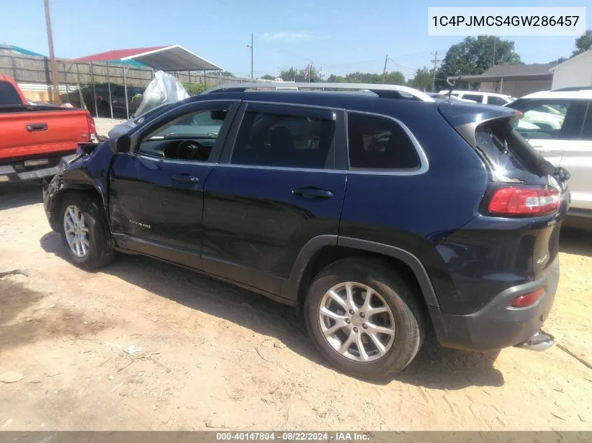 2016 Jeep Cherokee Latitude VIN: 1C4PJMCS4GW286457 Lot: 40147804