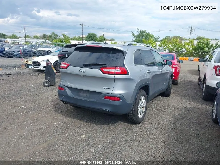 1C4PJMCBXGW279934 2016 Jeep Cherokee Latitude