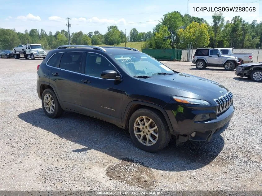 1C4PJLCS0GW288068 2016 Jeep Cherokee Latitude