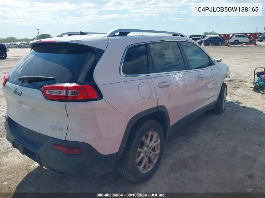 1C4PJLCB5GW138165 2016 Jeep Cherokee Latitude