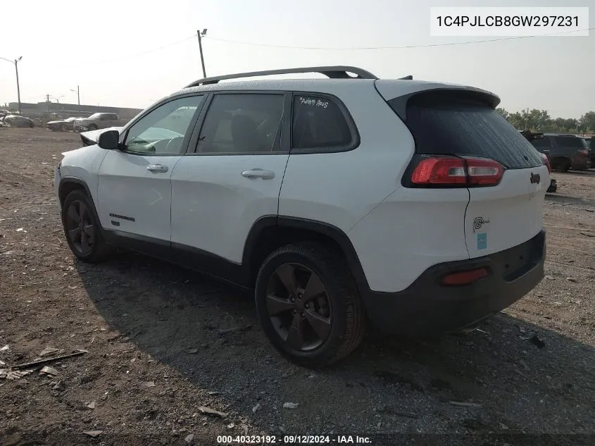 1C4PJLCB8GW297231 2016 Jeep Cherokee Latitude