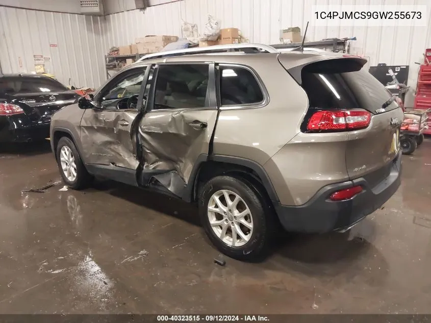 2016 Jeep Cherokee Latitude VIN: 1C4PJMCS9GW255673 Lot: 40323515