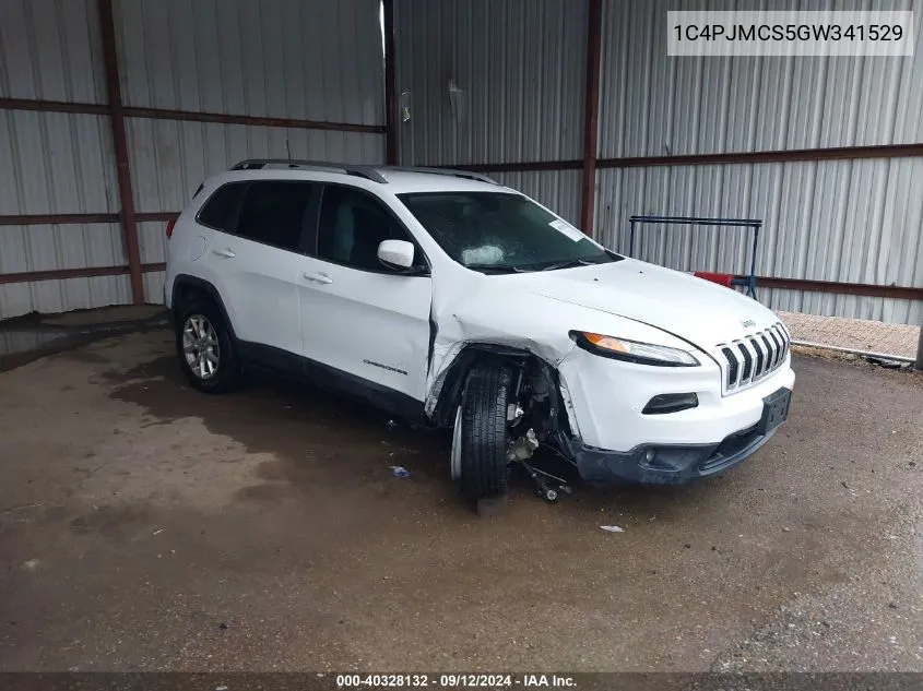 2016 Jeep Cherokee Latitude VIN: 1C4PJMCS5GW341529 Lot: 40328132