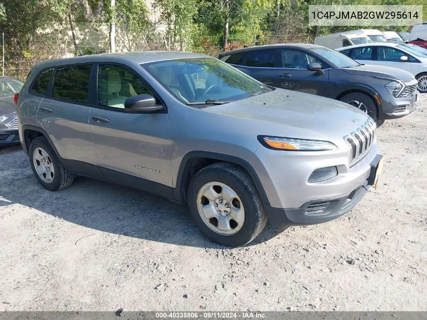 1C4PJMAB2GW295614 2016 Jeep Cherokee Sport