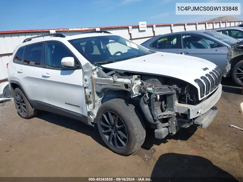 1C4PJMCS0GW133848 2016 Jeep Cherokee Latitude