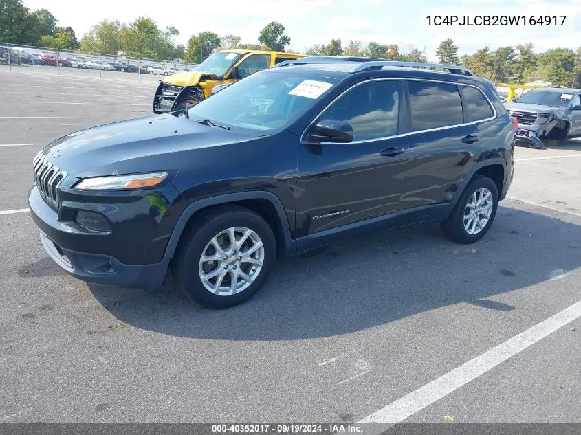 1C4PJLCB2GW164917 2016 Jeep Cherokee Latitude