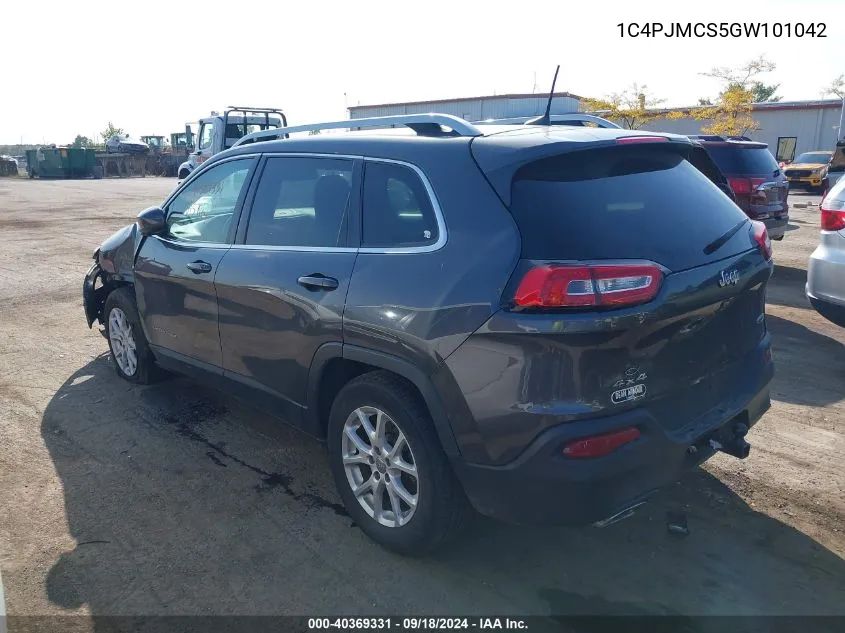 1C4PJMCS5GW101042 2016 Jeep Cherokee Latitude