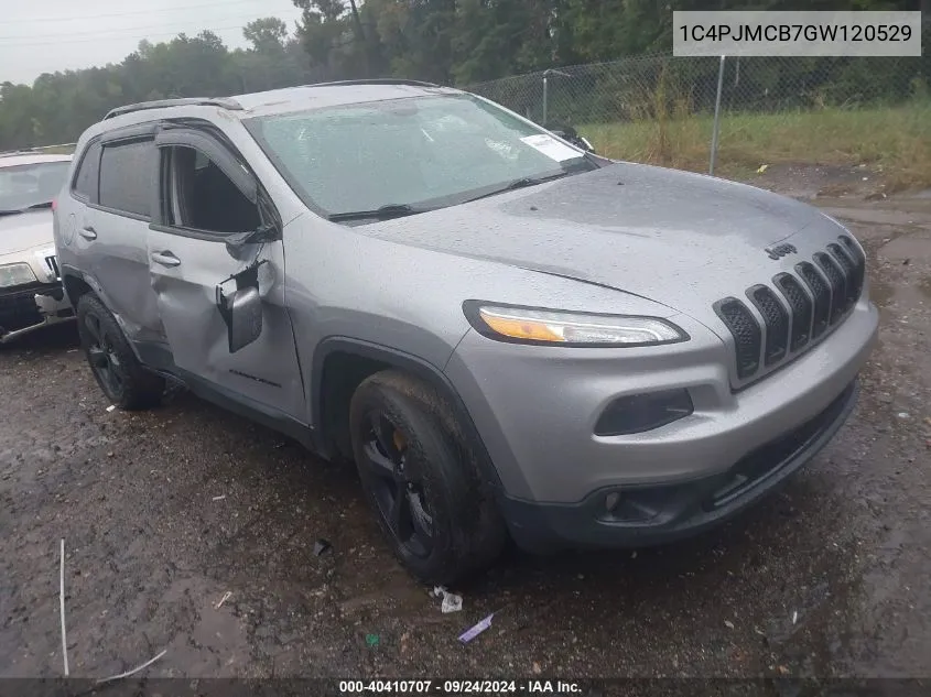 2016 Jeep Cherokee Latitude VIN: 1C4PJMCB7GW120529 Lot: 40410707