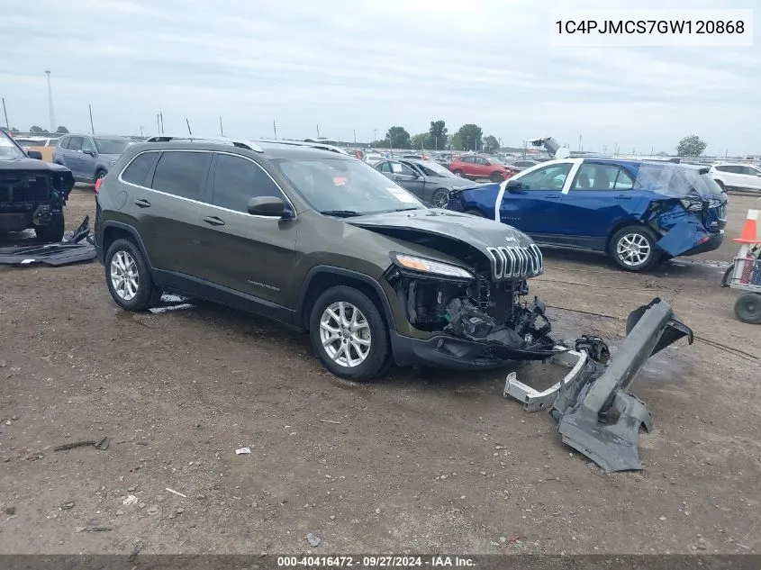 1C4PJMCS7GW120868 2016 Jeep Cherokee Latitude